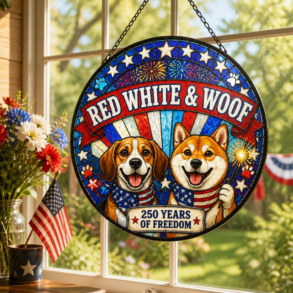 Red White & Woof — 250 Years Suncatcher - Suncatcher Stained Glass 4ea9b80f-55e4-41f2-a9b5-48418228a43f.jpg