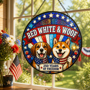 Red White & Woof — 250 Years Suncatcher - Suncatcher Stained Glass 4ea9b80f-55e4-41f2-a9b5-48418228a43f.jpg