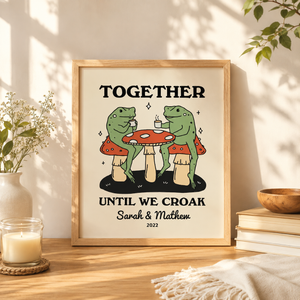 Personalized Couple Print, Custom Frog Illustration, Anniversary Engagement Valentines Gift Idea, Cute Wall decor, Retro Aesthetic 4eaabdd1-1ae7-43a0-9c92-2b4efa25ebbd-27ae9603-83d1-4869-98aa-05b70680dcee.png