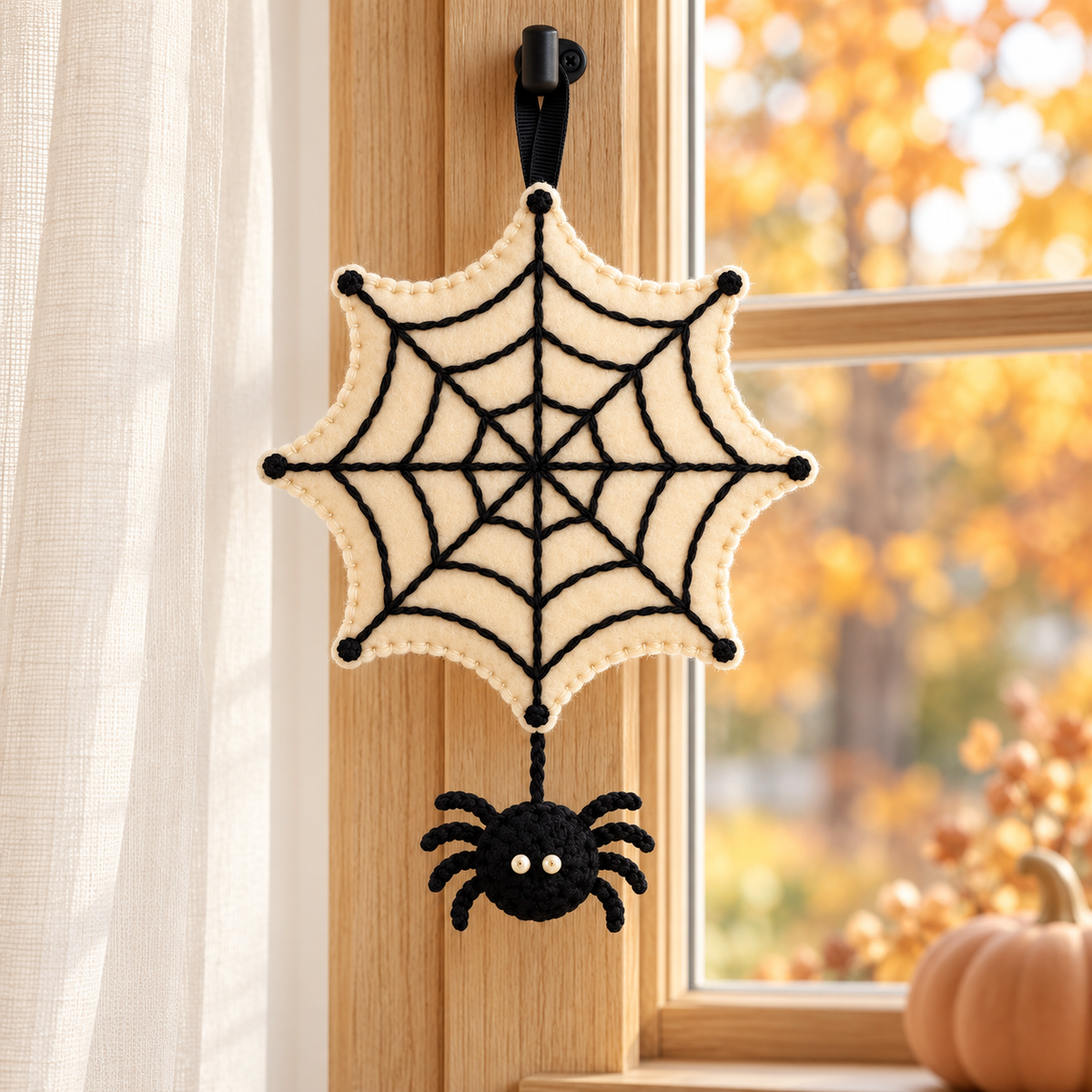 Spiderweb Ornament, Halloween Spider Felt Craft, Sewing Ornament, Unique Decor Gift 4ef15edb-bada-419b-bf7b-40ca5b9abc03-M-ng-nh-n-n-Halloween-b-n-c-a-s-2.png
