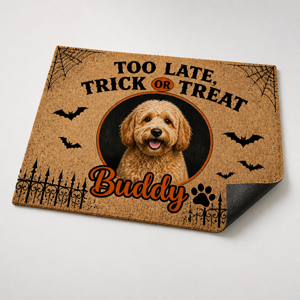 Halloween Trick or Treat Pet Photo Doormat - Personalized Doormat 4f021714-236d-4f1f-9ca8-5a385b83d7b8.jpg