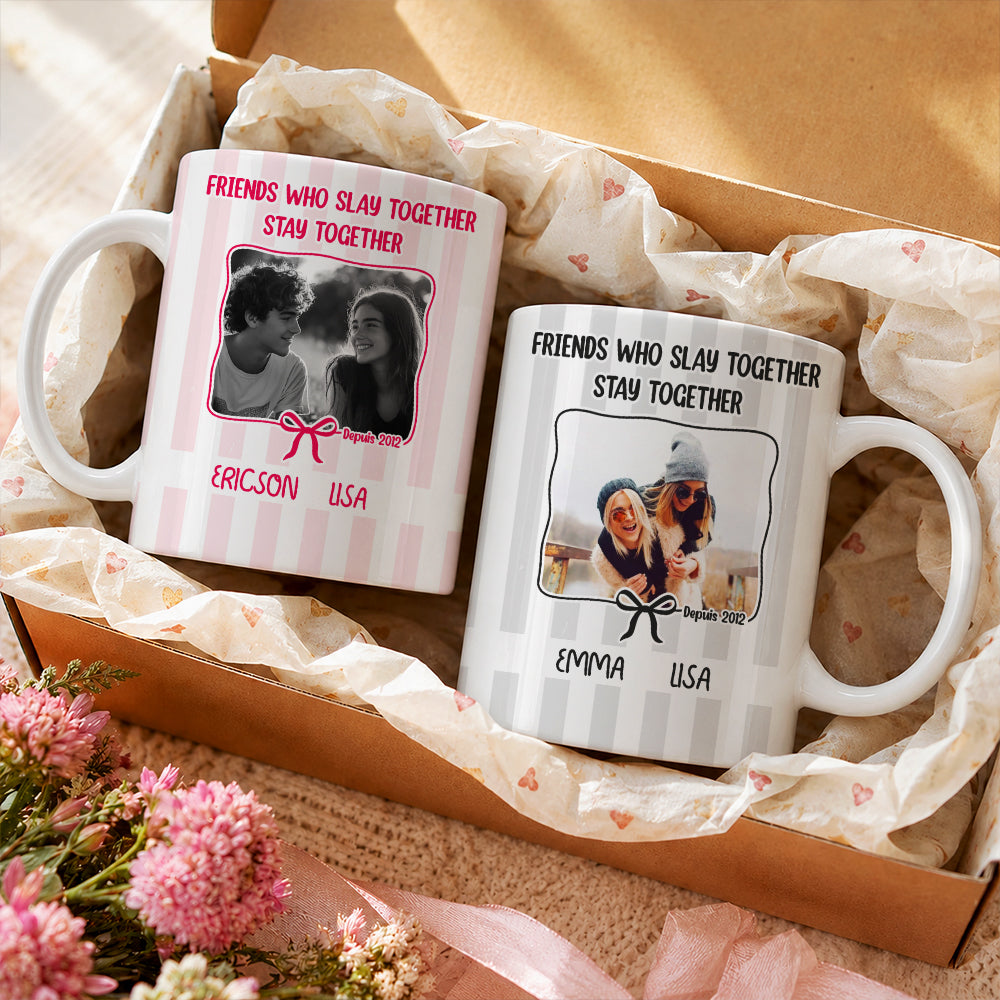 Friends Slay Together Stay Together - Personalized Mug - Gift For Besties, Sisters, Best Friends 4f1258a6-7b0b-4901-ba50-c477e19ca547-mk4.jpg