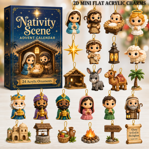 Nativity Scene Advent Calendar 2026 - 24-Day Festive Countdown, Acrylic Charms Blind Box - Gift For Family & Friends 4f1602d4-ff20-458a-bce9-c691ff5df6cd-nativity-text.png