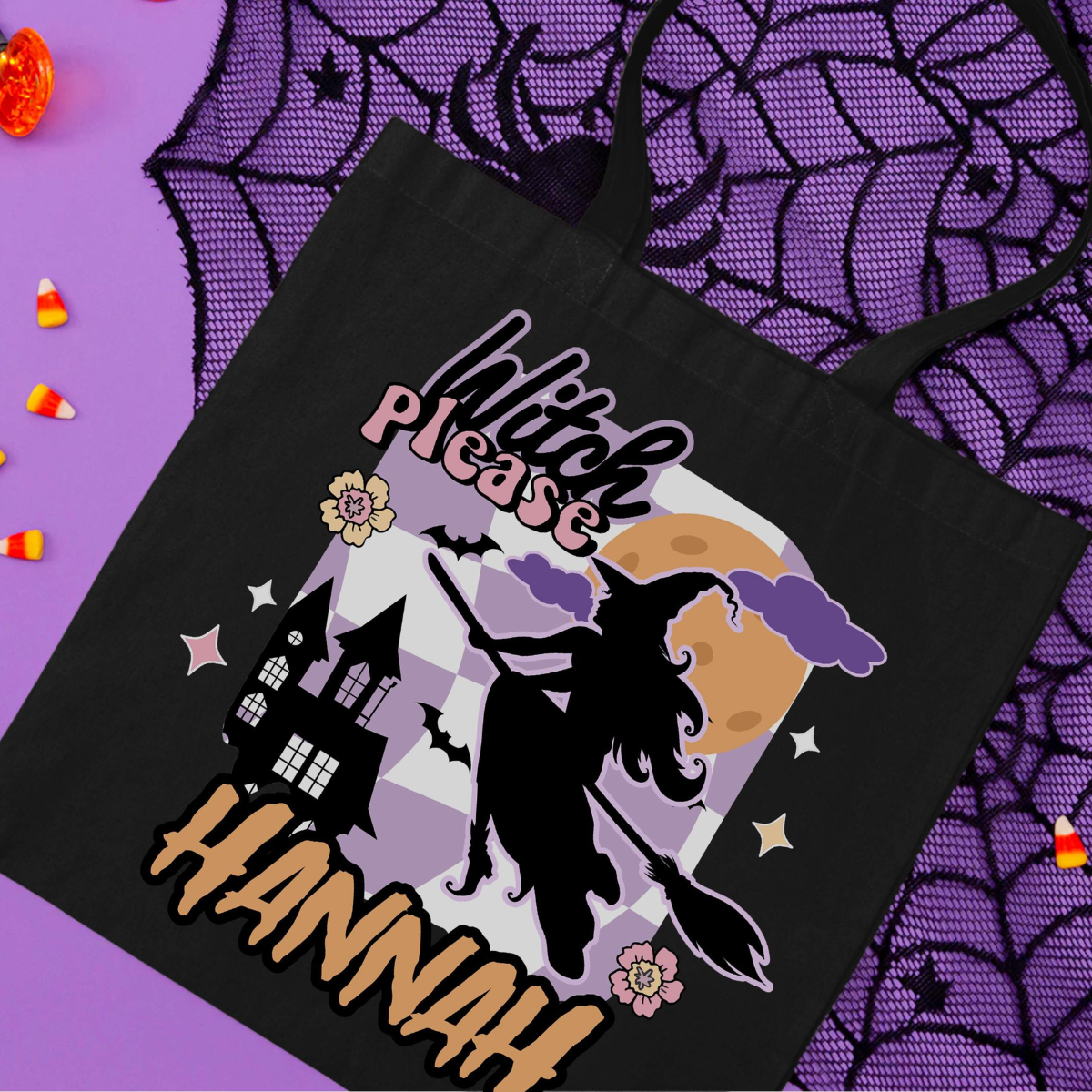 Personalized Halloween Tote Bag, Trick Or Treat Tote Bag, Halloween Bags for Kids Halloween Tote Bag for Gift, Candy Bags Halloween Basket 4f246643-dedc-45c5-bf76-b31bdeb164f8-5.png