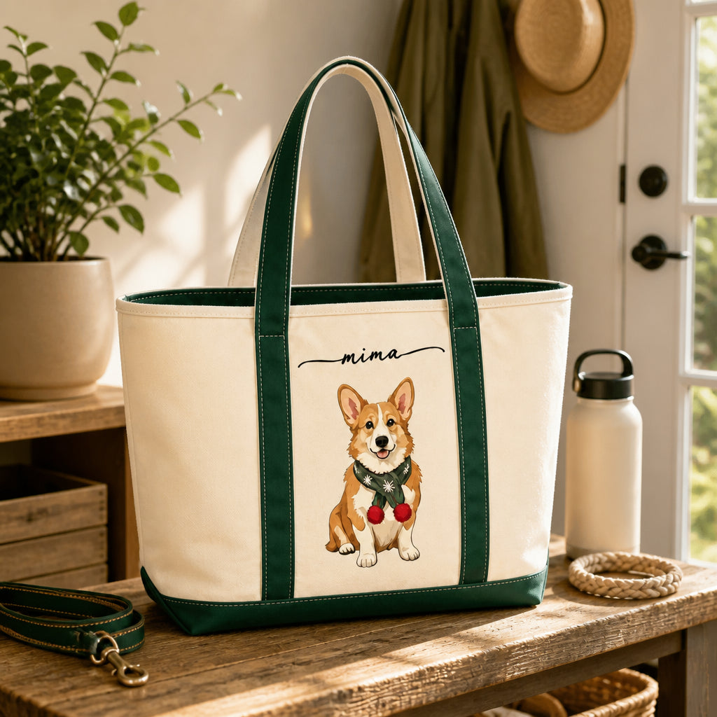 Custom Pet Portrait Name Tote Bag - Personalized AOP Tote 4f3720c9-573d-458a-936d-93afdb94d608.jpg