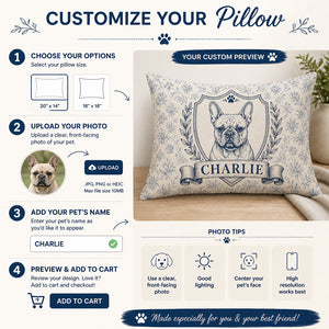 Vintage Engraved Pet Portrait Pillow – Photo-To-Art With Custom Name - Personalized Pillow 4f51ff20-0b89-4912-a414-945119a7d1a7.jpg