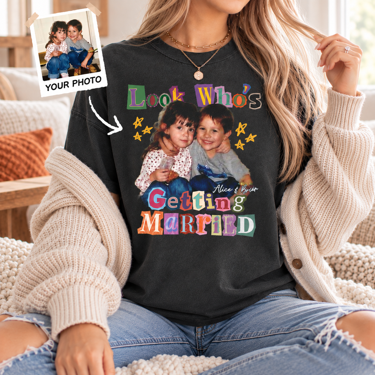 Look Who’s Getting Married Custom Photo T-Shirt – Personalized Couple Name  Shirt, Bridal Shower & Bachelorette Party Gift 4f624b5a-fd24-477a-af51-930b2c84134c-23.png