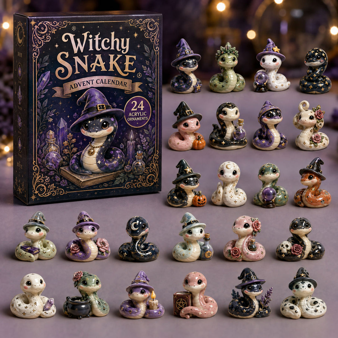 Witchy Snake Advent Calendar 2026 - 24-Day Festive Countdown, Acrylic Charms Blind Box - Gift For Snake Lovers 4f6fbb82-09eb-4f1c-a745-7ad08c36a99b-witchy-snake.jpg
