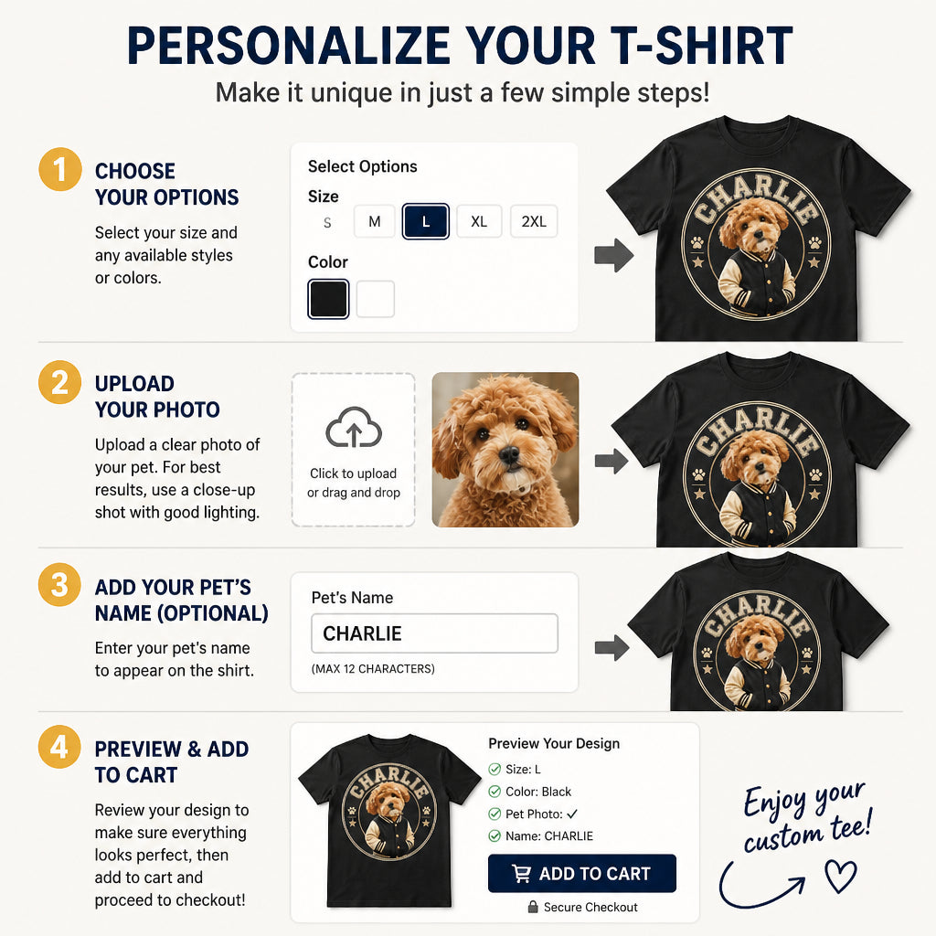 Custom Pet Portrait Varsity Badge Name Tee - Personalized T-shirt 4f825aea-7e89-4f29-8cc2-95775c55a724.jpg