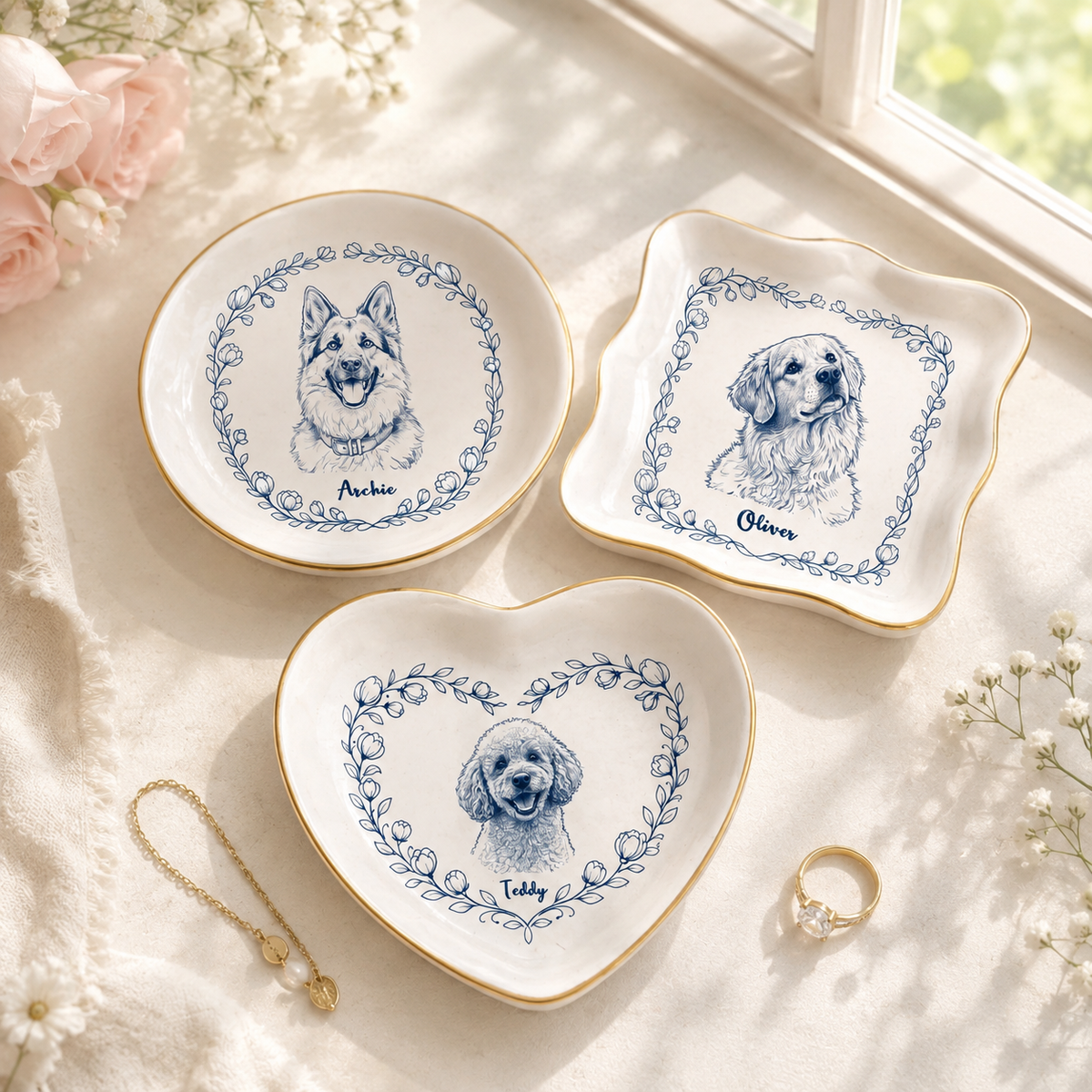Personalized Pet Portrait Ring Dish l Custom Dog Cat Toile de Joy Trinket Tray 4f96326a-0adf-4a32-9058-7ced47c3cdc4-banner-1.png