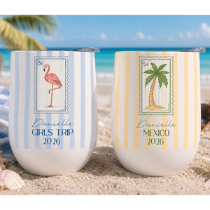 Custom Vacation Tumbler - Personalized Name - Matching Beach Vacation - Spring Break - Bachelorette Girls Trip Tumbler 10oz 4f9cad82-e51c-4456-ac20-2531b8a6253a-1.png