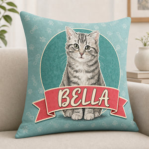 Custom Pet Portrait Pillow with Name Banner & Paw-Print Pattern - Personalized Pillow 4fa0bdea-431c-4b48-b4e6-5e28af0c4dc1.jpg