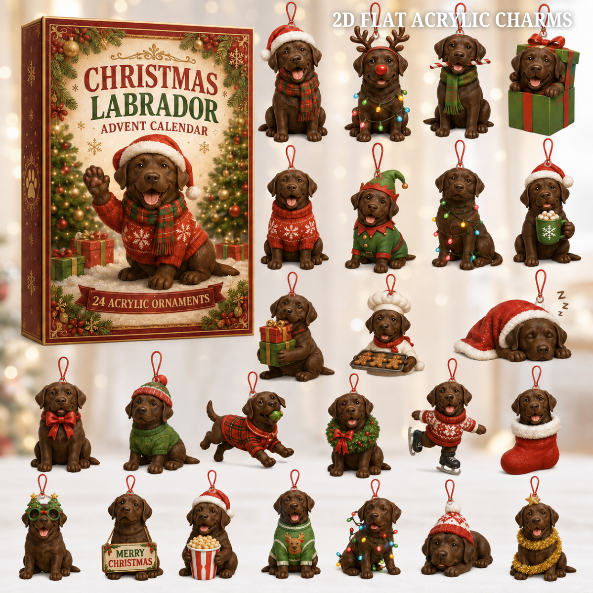Christmas Chocolate Labrador Advent Calendar 2026 - 24-Day Festive Countdown, Acrylic Charms Blind Box - Gift For Labrador Lovers 4fbc15d5-f8d9-4c8a-b222-a681834fbd16-text.png