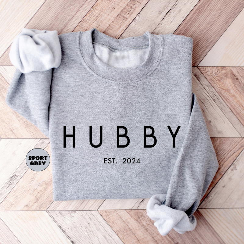 Hubby Wifey Shirt, Personalized Engagement Gift For Couple, Honeymoon Shirt