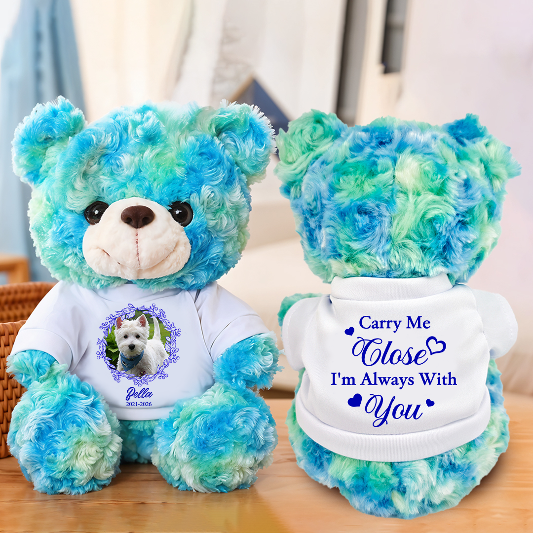 Beside You Memorial Pet Loss - Memorial Teddy Bear