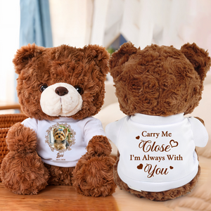 Beside You Memorial Pet Loss - Memorial Teddy Bear