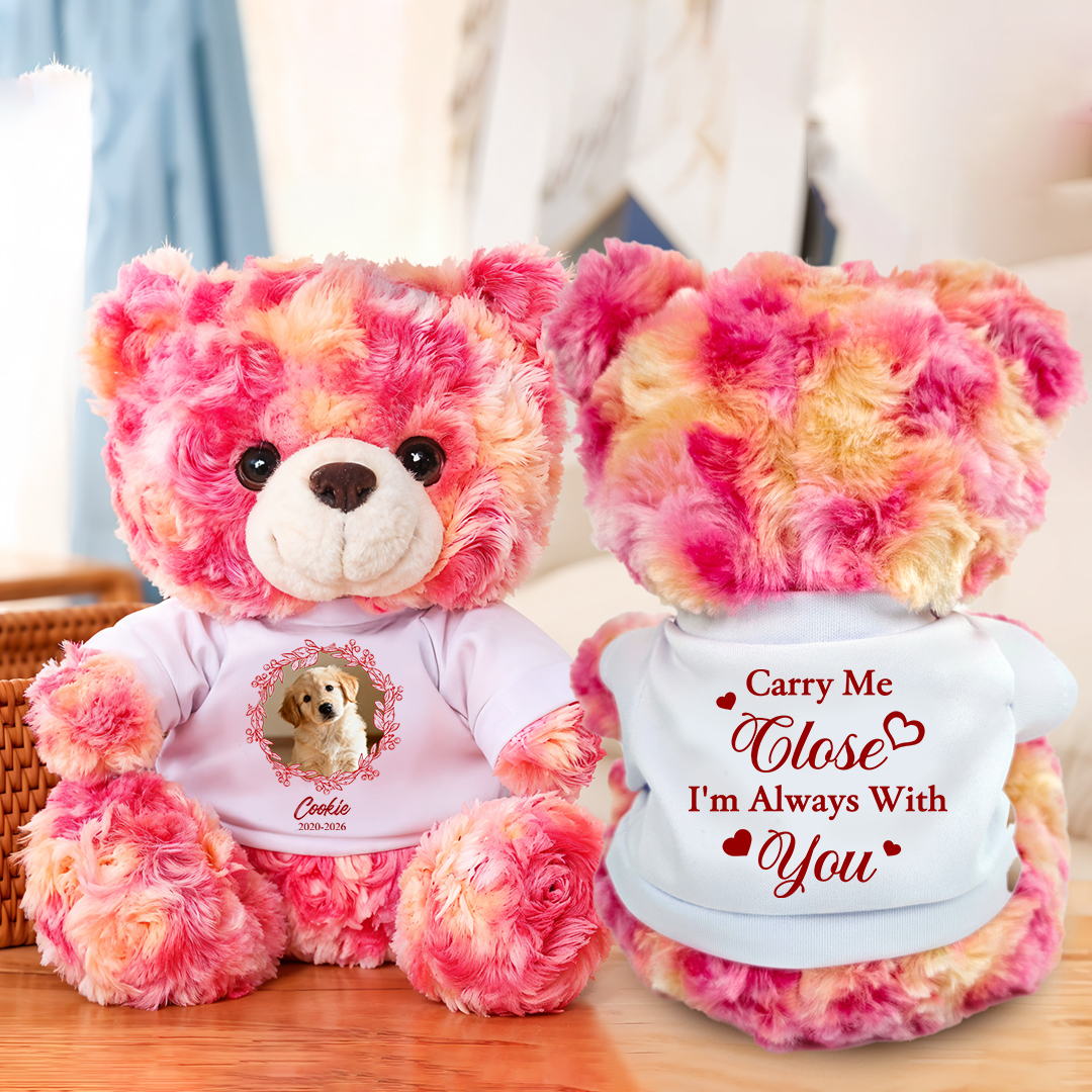 Beside You Memorial Pet Loss - Memorial Teddy Bear