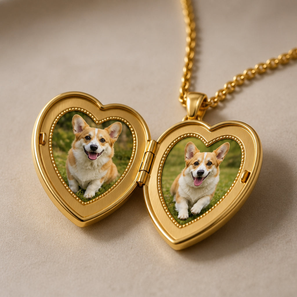 Butterfly-Inspired Photo Locket Necklace – 2 Photo Slots - Personalized Embossed Heart Photo Locket Necklace 50232956-bf47-4cb4-93cf-602ae5213c96.jpg