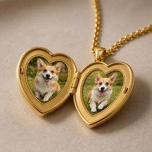 Butterfly-Inspired Photo Locket Necklace – 2 Photo Slots - Personalized Embossed Heart Photo Locket Necklace 50232956-bf47-4cb4-93cf-602ae5213c96.jpg