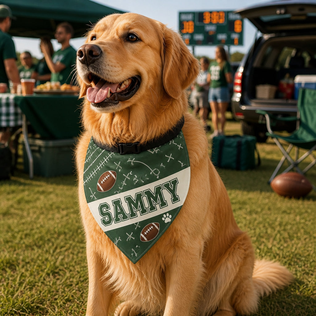 Personalized Football Game Day Dog Bandana - Personalized Pet Bandana Collar With Adjustable Buckle 5049d9e4-73ba-4952-b843-62516e04b5b5.jpg