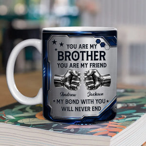 My Brother My Friend - Personalized 3D Inflated Effect Mug 505047ea-f26a-46e0-afbd-a5b62b4f496a-3c652c223e657d65757775716a7771687529237305061431311d18182a2c76692d3720656b65302e23332f657d76777.webp