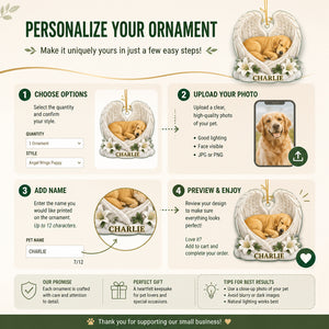 Angel Wings Pet Memorial Ornament — Photo Portrait + Name - Personalized Ornament 505cdcae-b881-4ab5-b88c-c846b779a9e6.jpg