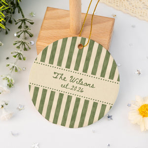 Ceramic Christmas Ornament, Newlyweds Gift Friends, Personalized Couple Gift for New Couples, Wedding Gift, First Christmas Married 5070c1e7-7719-4668-b85b-95125df7b217-8.jpg
