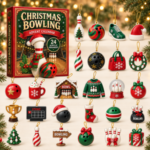 Bowling Christmas Advent Calendar 2026 - 24-Day Festive Countdown, Acrylic Charms Blind Box - Gift For Bowling Lovers 5072f047-c643-4beb-96eb-b48b52db5adc-christmas-bowling-box-charms.png