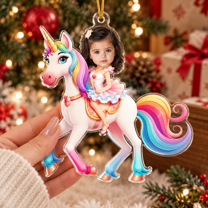 Unicorn Princess - Custom Face Ornament Gifts For Girl, Daughter - Personalized Acrylic Photo Ornament 507b553c-a6ff-4961-9fb3-d22cb6bd9be5-06a6bc20-53cb-4a92-8bca-62da46ca0564.png
