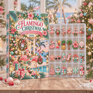 Flamingo Christmas Advent Calendar 2026, 24 Day Tropical Holiday Countdown, Pink Flamingo Ornaments, Beach Lover Gift, Coastal Xmas Decor 50a8b67f-a877-43be-9b28-407def06d4cc-il_1588xN.8651189865_70me.jpg
