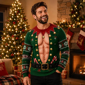 Funny Hairy Chest Ugly Christmas Sweater, Fake Abs Santa Sweatshirt, Novelty Holiday Party Pullover, Christmas Gag Gift For Men 50bbde21-0bee-4edf-adff-68e4435f1afc-dsf-2-.webp