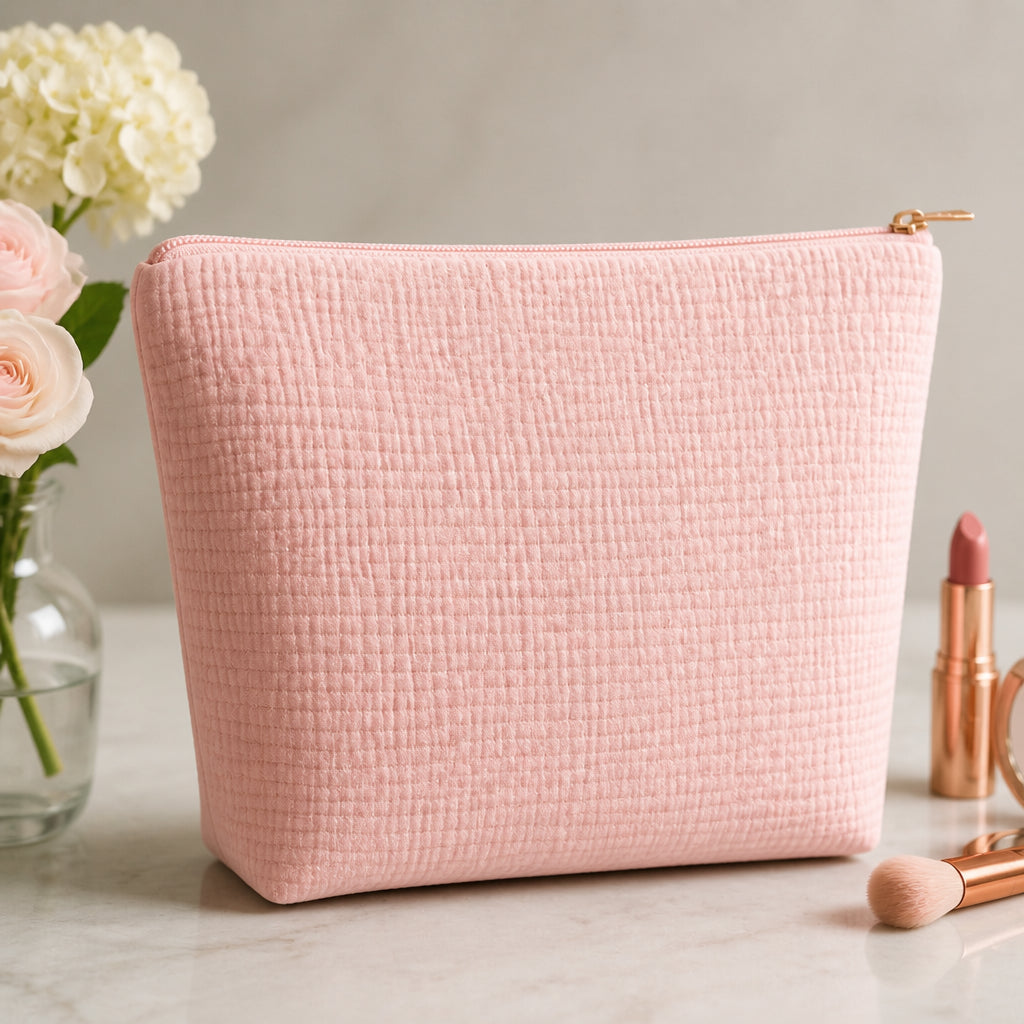 Custom Pet Portrait Makeup Bag – Watercolor Cameo with Name - Personalized Bubble Gauze Makeup Bag 50d2cb9e-3f08-4769-a478-f57656278f09.jpg