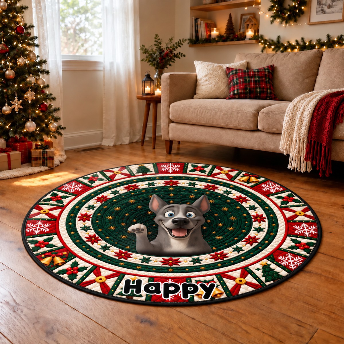 Jingle Bells My Dog Yells 3D Illusion Quilted Rug - Personalized Quilted Mat 50e2c6fa-911b-49ab-8b6d-76d4315035d6-MOCKUP-7.png