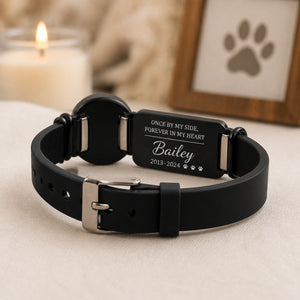 Pet Memorial Photo Bracelet — Once By My Side - Personalized Projection Bracelet 50e57ad0-a3f2-43b6-a62f-81d45cd34d19.jpg