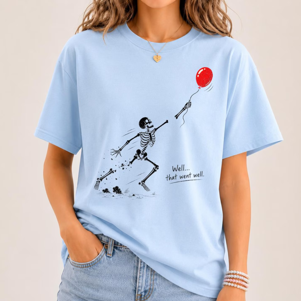 COMFORT COLORS Skeleton Lost Balloon Shirt, Well That Went Well Funny Halloween Tee 50e59478-30e4-44b9-9588-c08bfef006e8-5.png