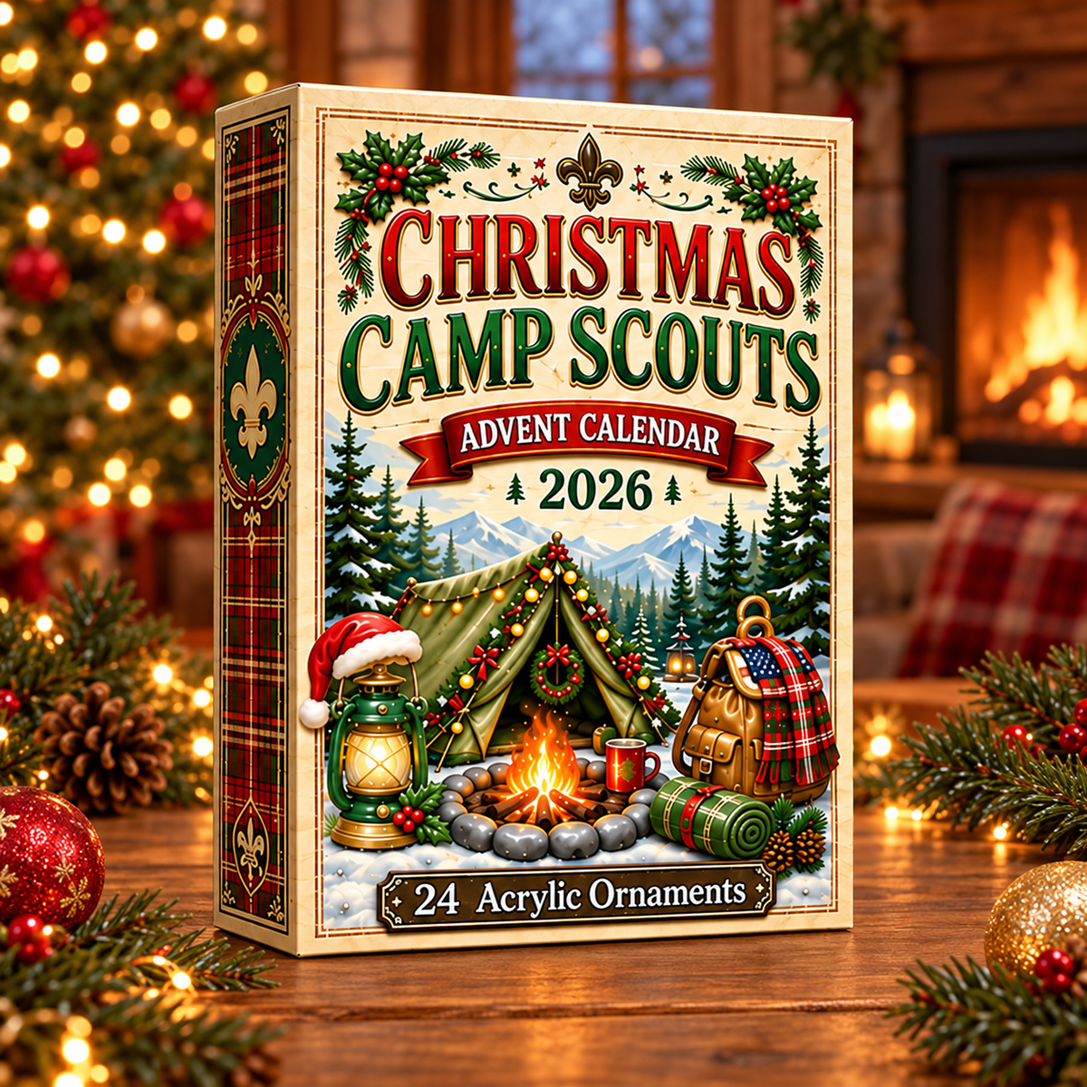 Christmas Camp Scouts Advent Calendar 2026 - 24-Day Festive Countdown, Acrylic Charms Blind Box - Gift For Scouts, Family & Friends 50e9d2e9-a0ca-4253-8867-bf6bfa8ee463-camp-box.png