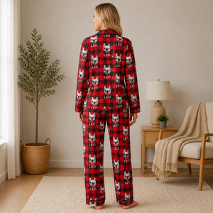 Custom Pet Face + Name Pajamas – Snowflake Badge Pattern - Personalized Pyjamas 51297ec0-7498-4fd1-a5f3-815460f17028.jpg