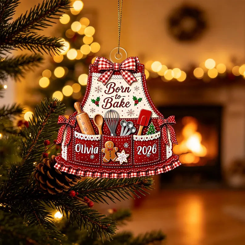 Personalized Baker Christmas Ornament, Custom Name Acrylic Ornament, Baking Lover Gift for Mom Grandma, Kitchen Christmas Decor 514d669a-10bb-41a4-8f9c-89f3b52a0961-ghkiuyli-2-.webp