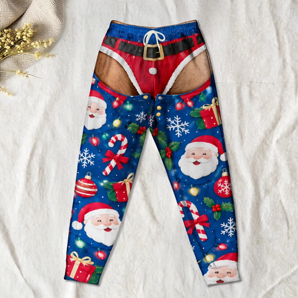 Funny & Hilarious Santa - Personalized Sweatpants - Funny Christmas Gift For Friends 515abd86-c879-4ff1-90b7-896220f4bce0-banner-4.webp
