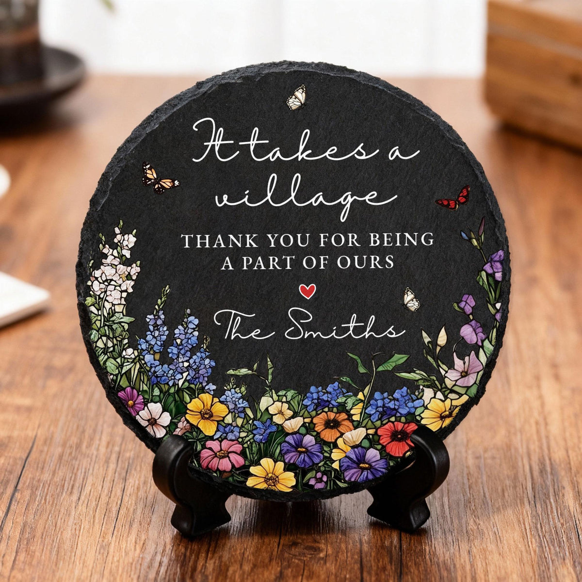 Personalized Garden Stone Thank You Gift, CustomTeacher Appreciation Gift for Caregiver, It Takes a Village Neighbor Gift, Nanny Gifts 516cd8a1-50c6-46bd-b285-d72edd1a1351-5.jpg