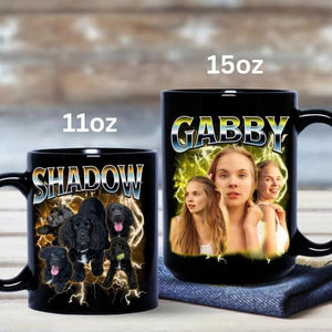 Custom Pet Coffee Mug Personalized Cup with Dog or Cat s Photo and Name, Thoughtful Gift for Pet Owners, Dog Moms or Cat Dads on Christmas, Birthday, or Any Special Occasion