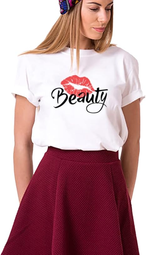 Beast Beauty Matching Couple Shirt for Husband Wife, Matching T-Shirt for Lover