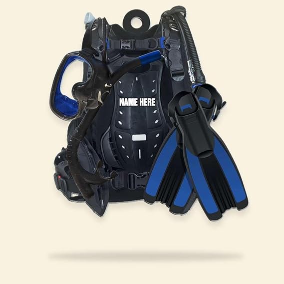 Scuba Diving Scuba Gear - Personalized Flat Acrylic Keychain, Personalized Scuba Diving Acrylic Keychain, Custom Scuba Diving Gifts Keychain, Gift For Scuba Diving Lover