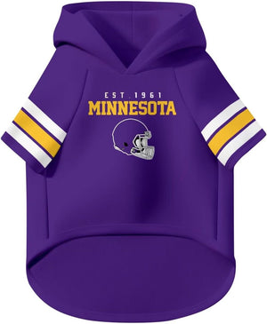 Minnesota Dog Hoodie T-Shirt Pet Clothes Jersey Custom Name and Number Gifts