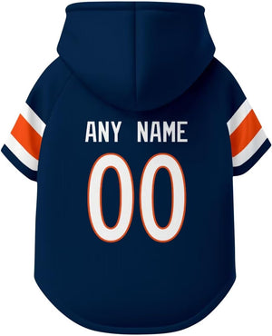 Denver Dog Hoodie T-Shirt Pet Clothes Jersey Custom Name and Number Gifts