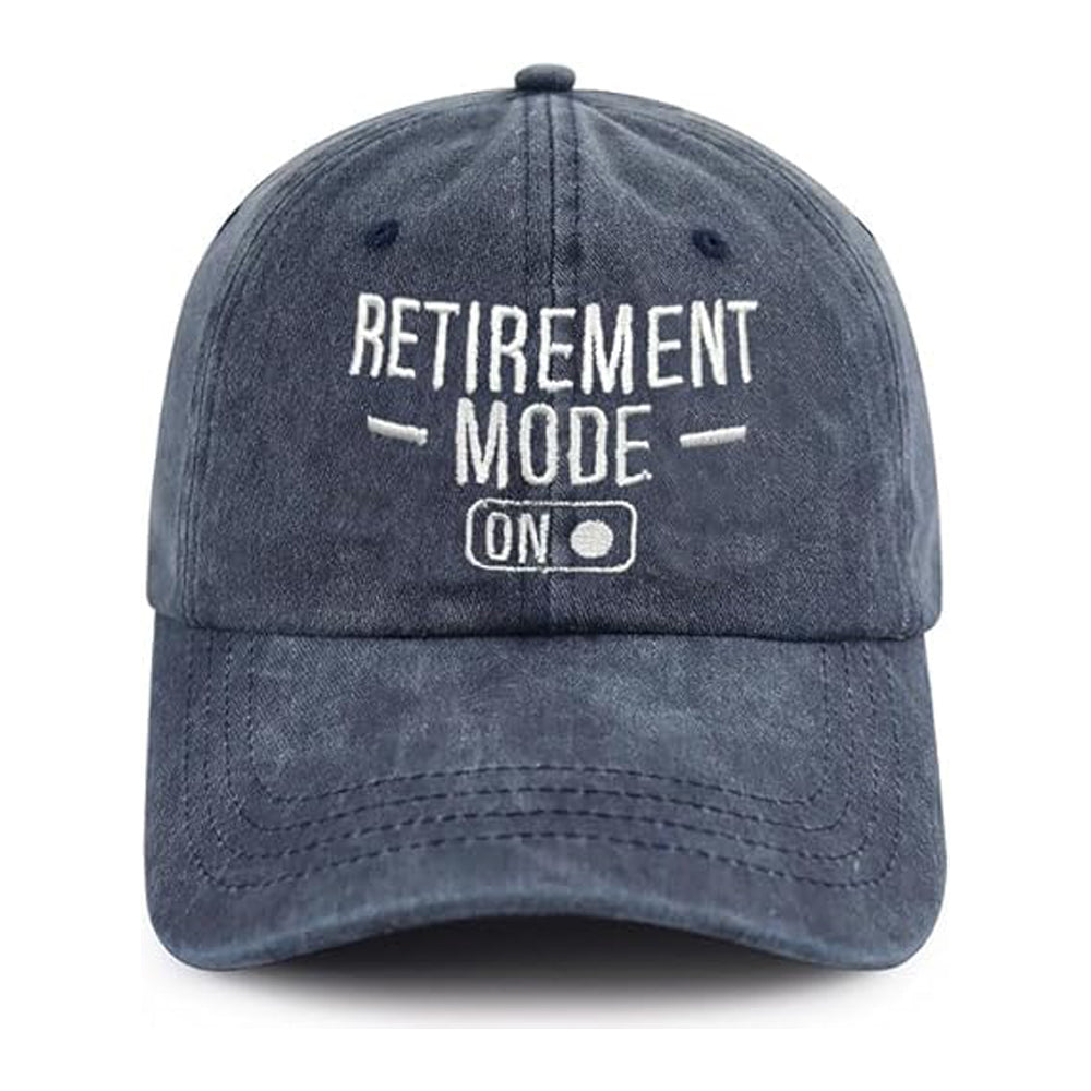 Funny Retired Hat for Men Women Retirement Gifts Adjustable Embroidered Baseball Cap Hats