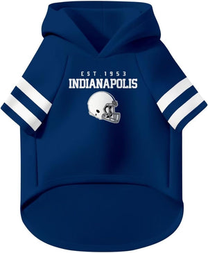 Indianapolis Dog Hoodie T-Shirt Pet Clothes Jersey Custom Name and Number Gifts
