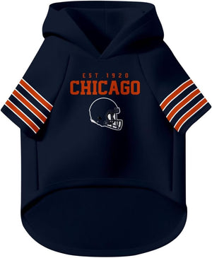 Chicago Dog Hoodie T-Shirt Pet Clothes Jersey Custom Name and Number Gifts