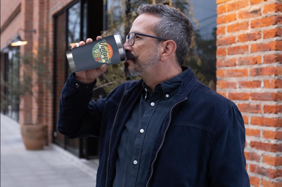 60th Birthday Gifts For Men Women - 1965 60th Birthday Decorations For Him Her - Turning 60 Year Old Gifts For Man, Woman, Mom, Dad, Wife, Husband - 20 Oz Tumbler