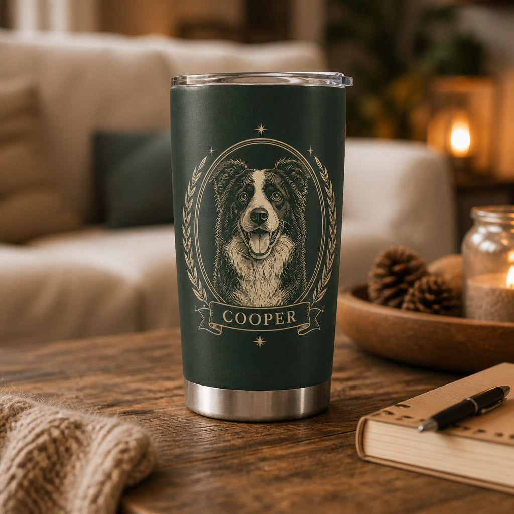 Custom Pet Portrait Medallion Tumbler - Personalized Tumbler 51b3a5c0-893b-46f8-a072-474a79c65c3a.jpg